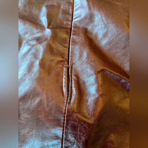 GAP 100% Leather Skirt - Picture 7 of 7